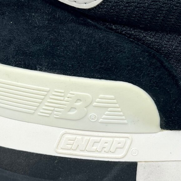 New Balance Classic Mens 995 MC995CHB Black White Running Shoe USA 9.5 - NEW - Picture 9 of 15